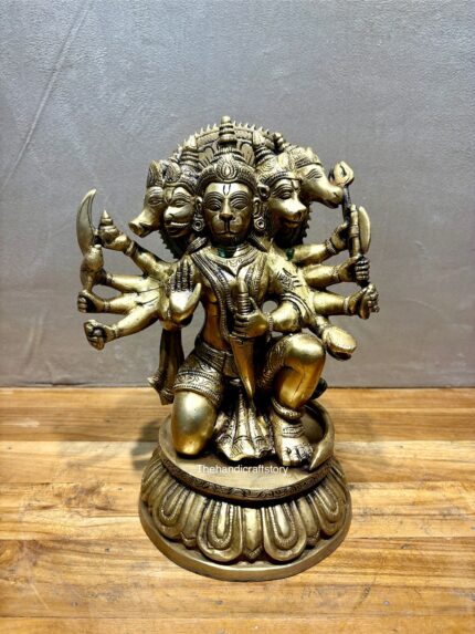 Panchmukhi Hanuman Statue – Five-Faced Form of Divine Protection and Power